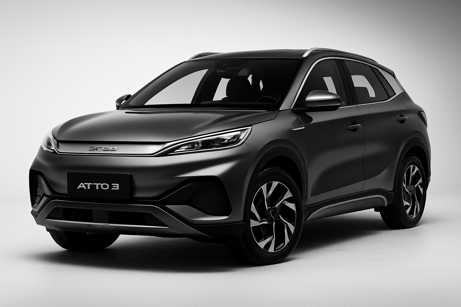 BYD Atto 3 — екстер’єр, фронтальний ракурс