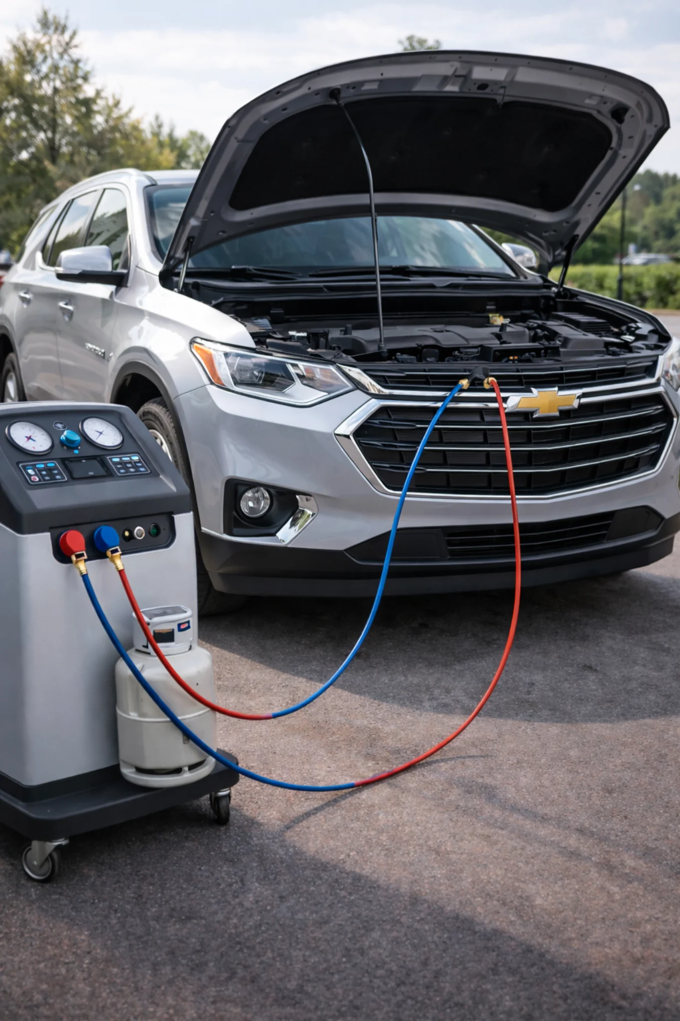 Ремонт и заправка кондиционера Chevrolet в Киеве — One Garage