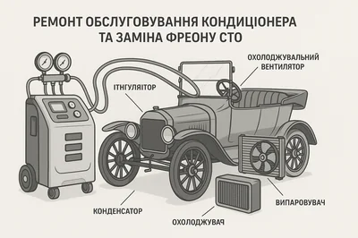 Диагностика и ремонт автокондиционера в Киеве — One Garage