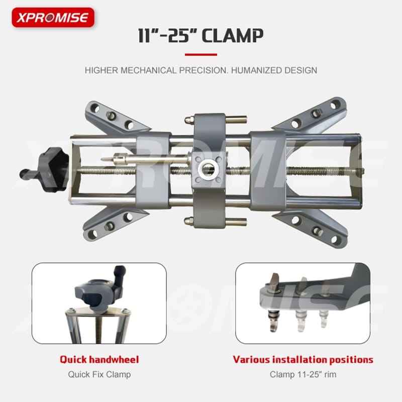 Затискачі 11–25 дюймів XPROMISE XP-A6