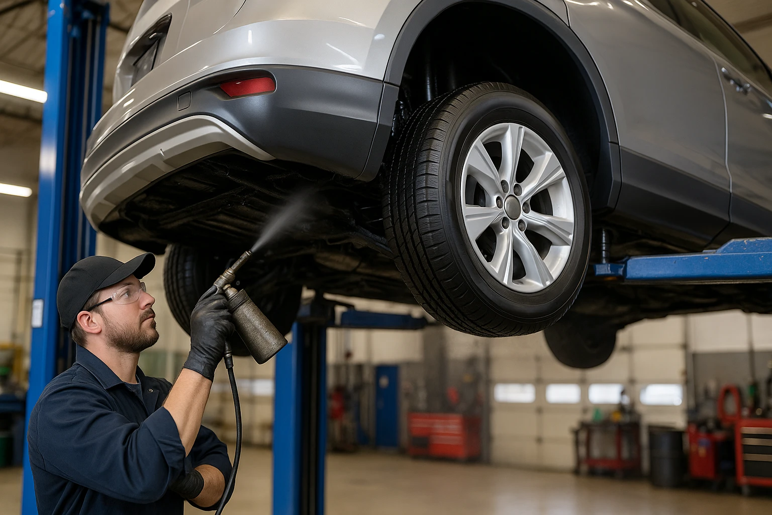 Антикоррозийная обработка и захист днища авто в Киеве