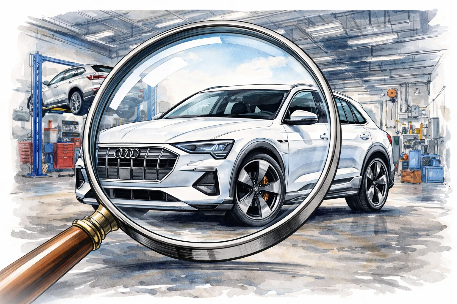 Перевірка перед покупкою Audi e-tron у Києві