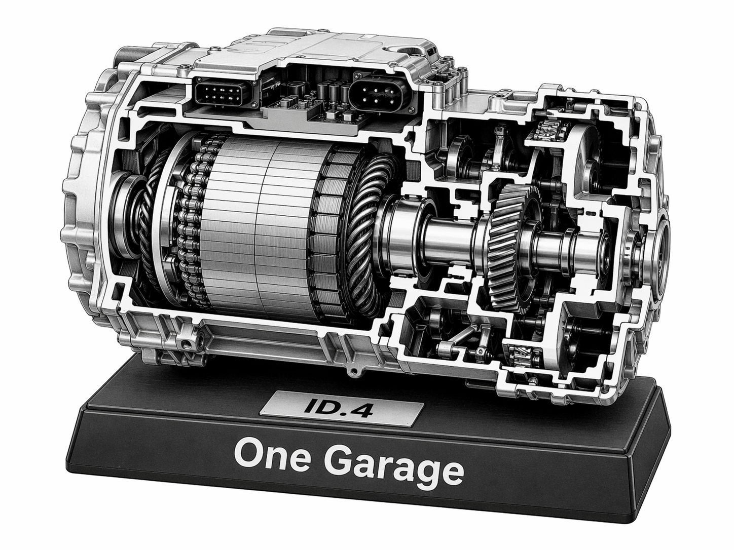 Volkswagen ID.4 and ID.6 electric motor repair in Kyiv, Ukraine