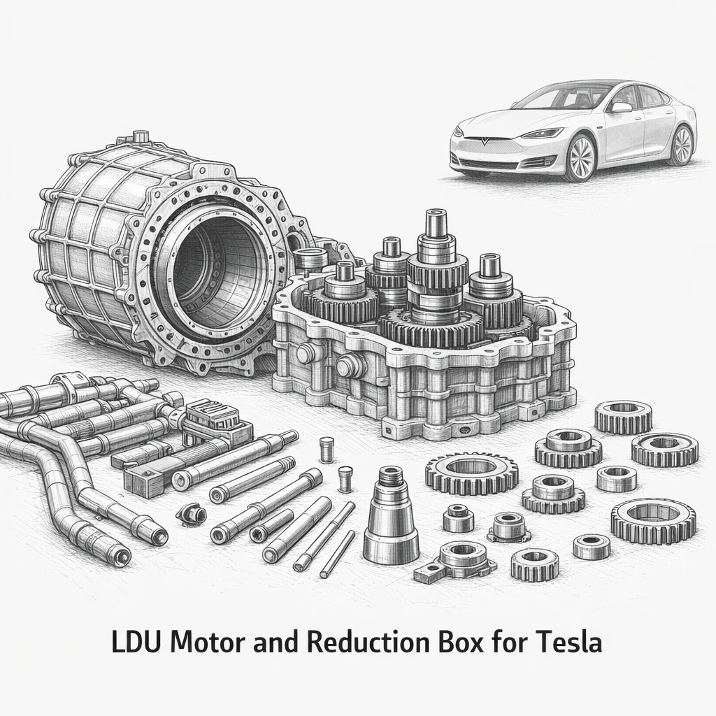 Ремкомплект електродвигуна Tesla